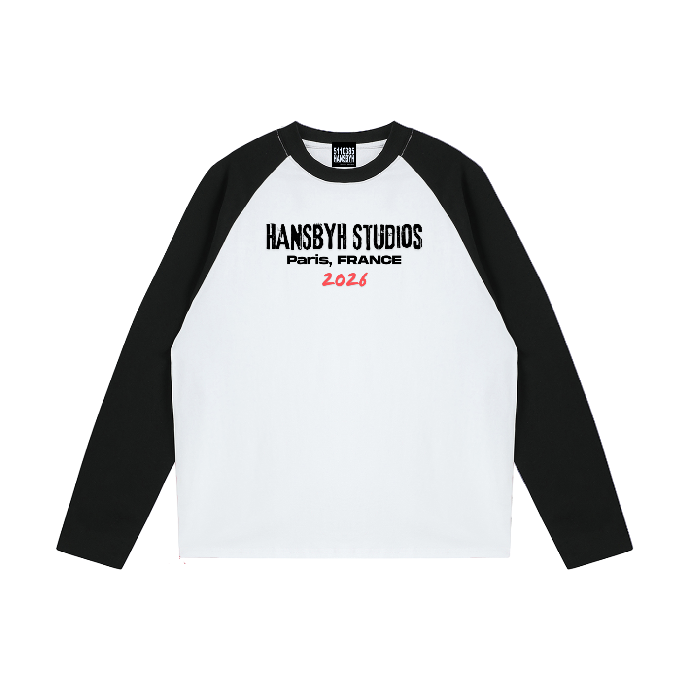 Color-Blocked Raglan Long-Sleeve T-Shirt