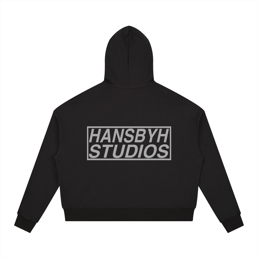 Contrast Drawstring Hoodie