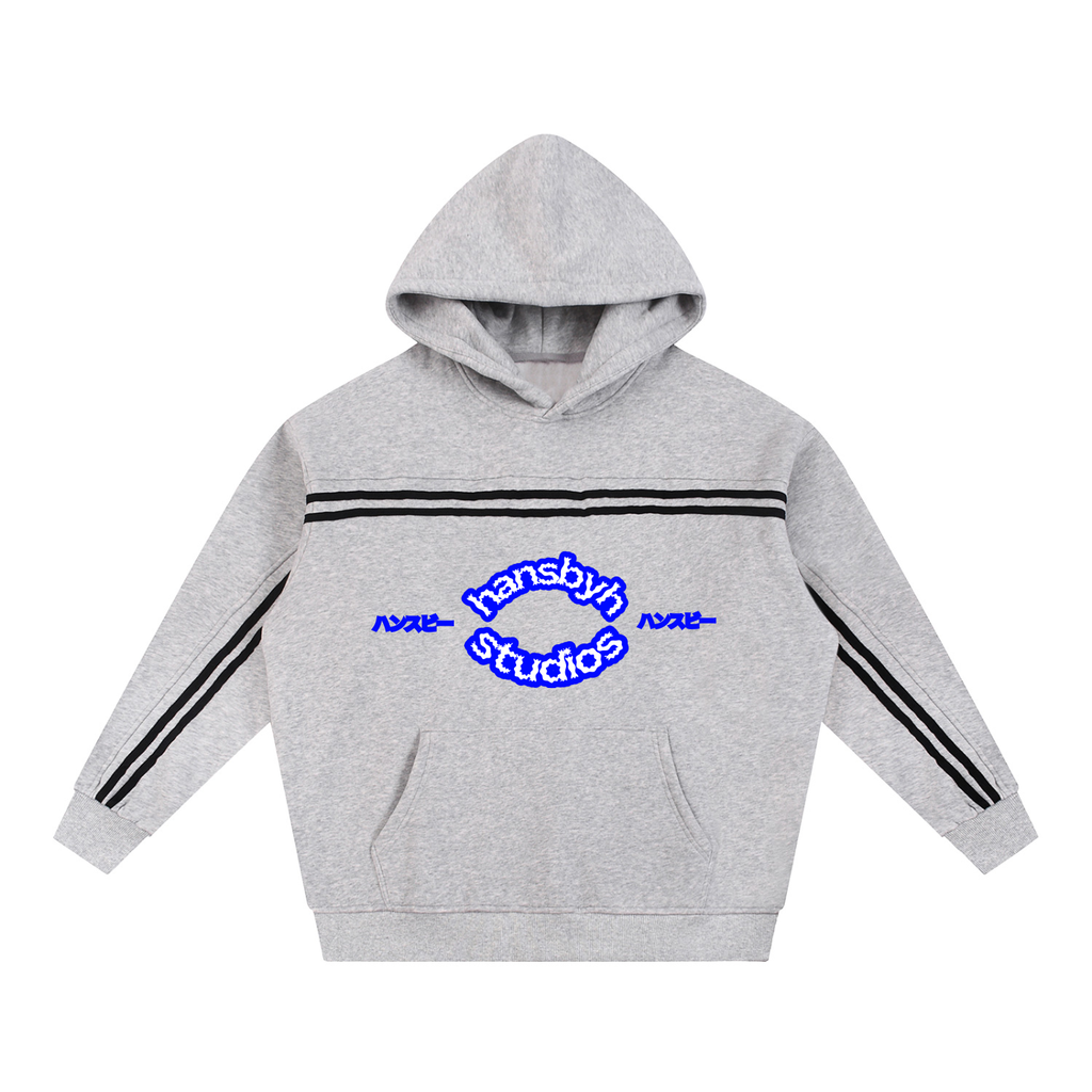 Sun Fade Contrast Tape Fleece Hoodie