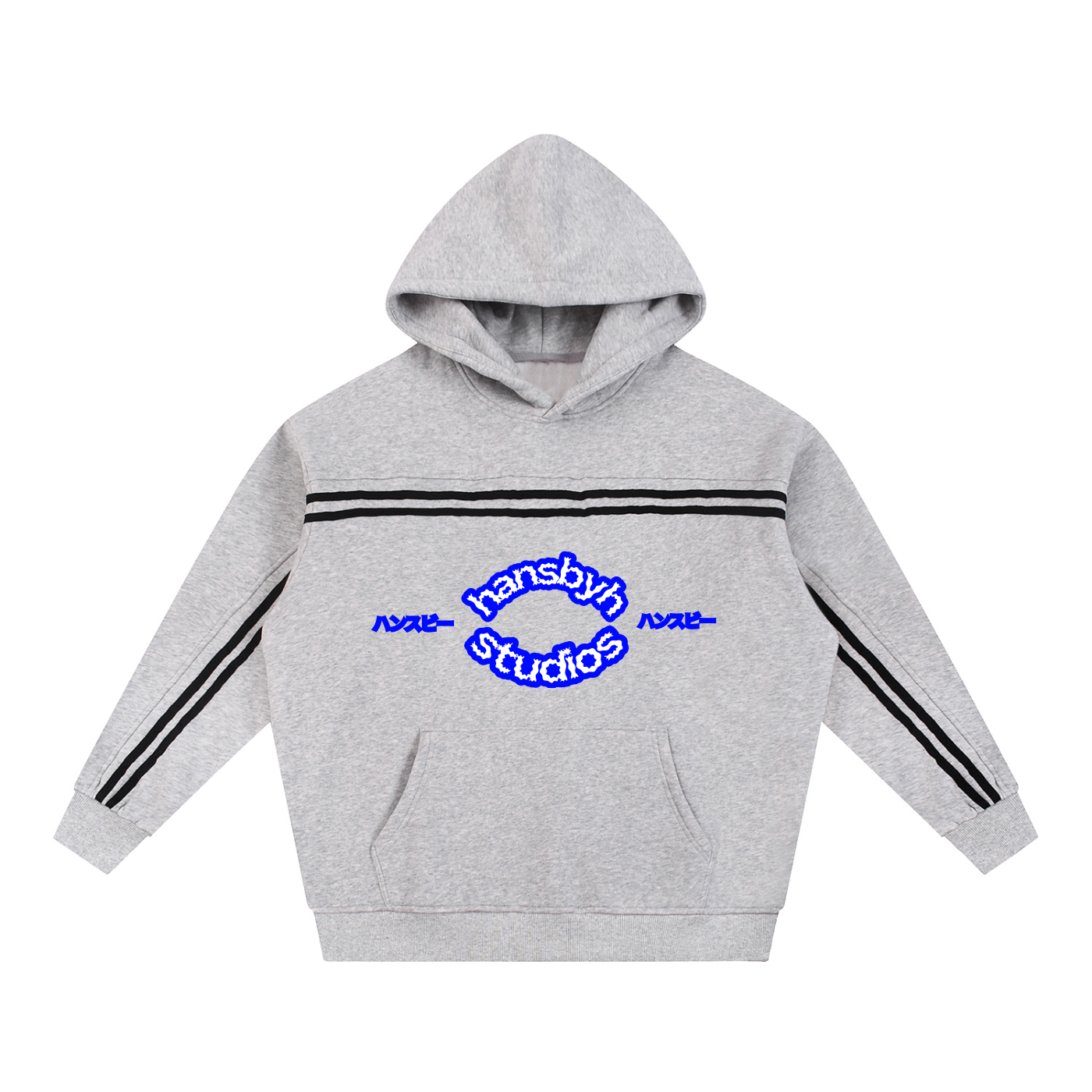 Sun Fade Contrast Tape Fleece Hoodie