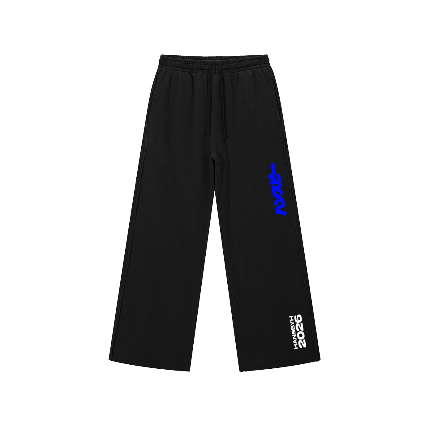 Snow Washed Raw Edge Sweatpants