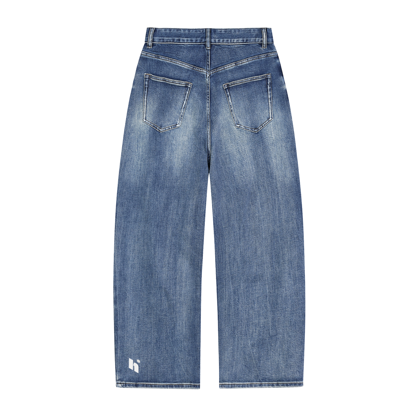 Sun Fade Heavyweight Denim Jeans