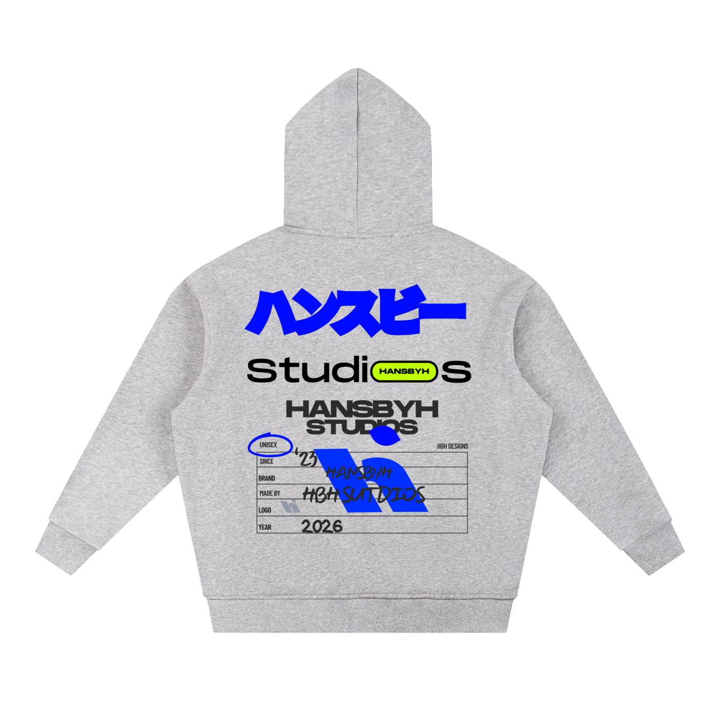 Sun Fade Contrast Tape Fleece Hoodie