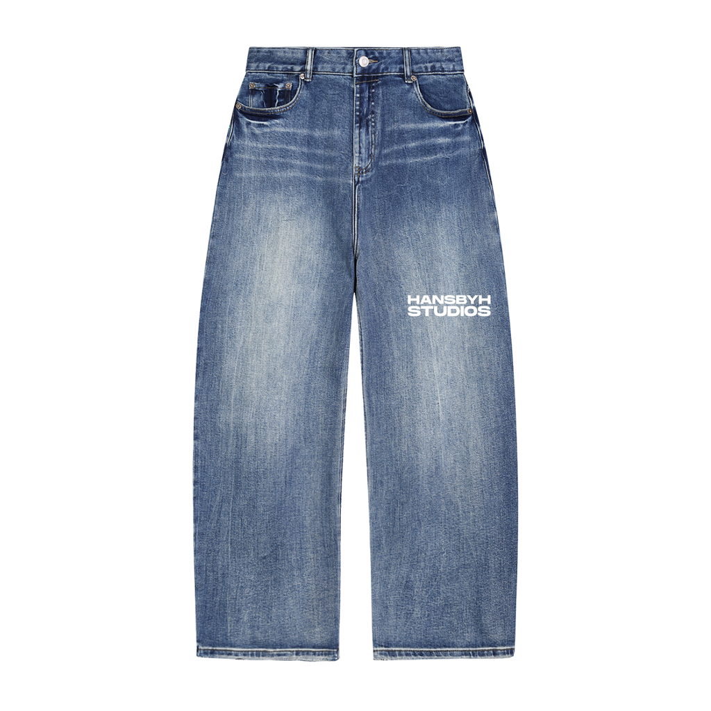 Sun Fade Heavyweight Denim Jeans