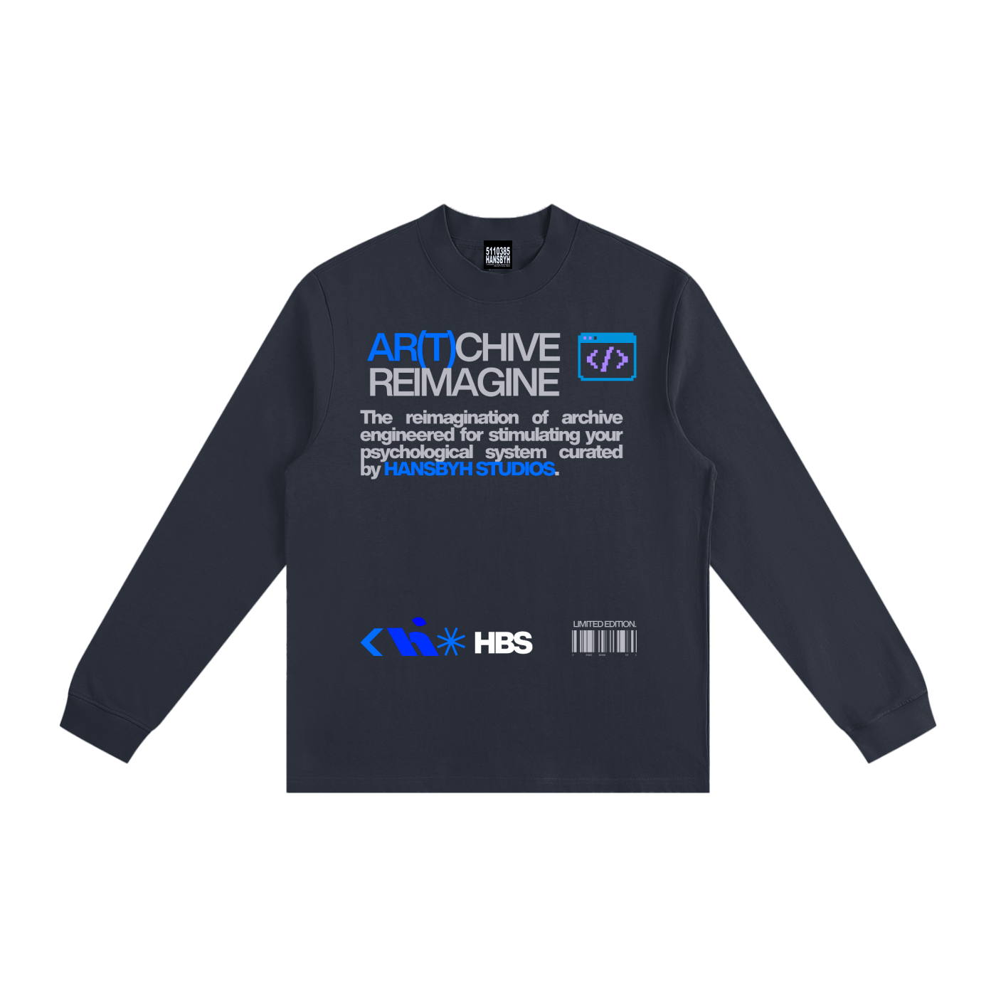 Essential Non-Shrink Mock Neck Sweatshirt