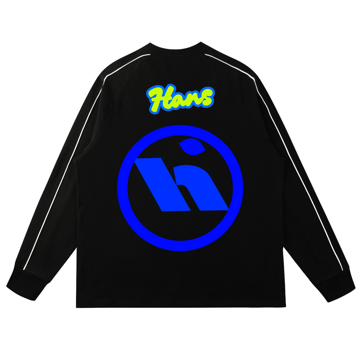 Contrast Panel Raglan Sweatshirt