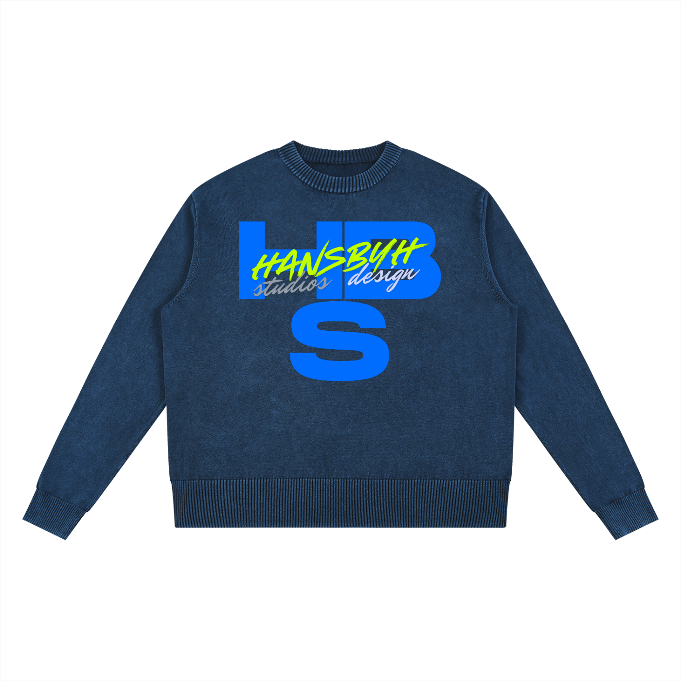 Mineral Wash Oversized Sweater