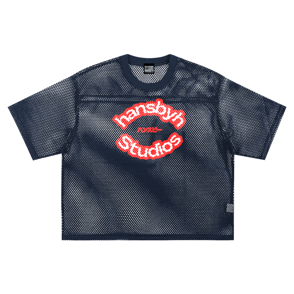 See-through Boxy Net T-Shirt