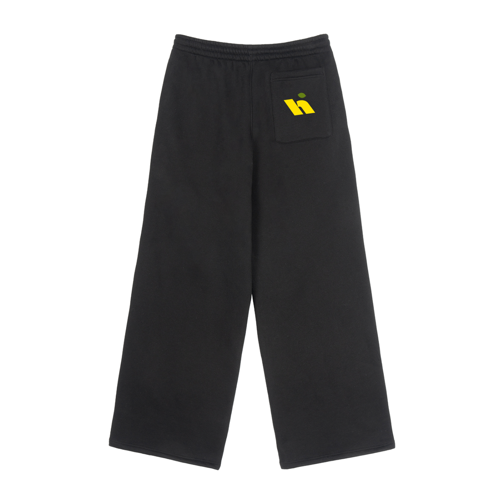 Fleece Drawstring Straight-Leg Sweatpants 2