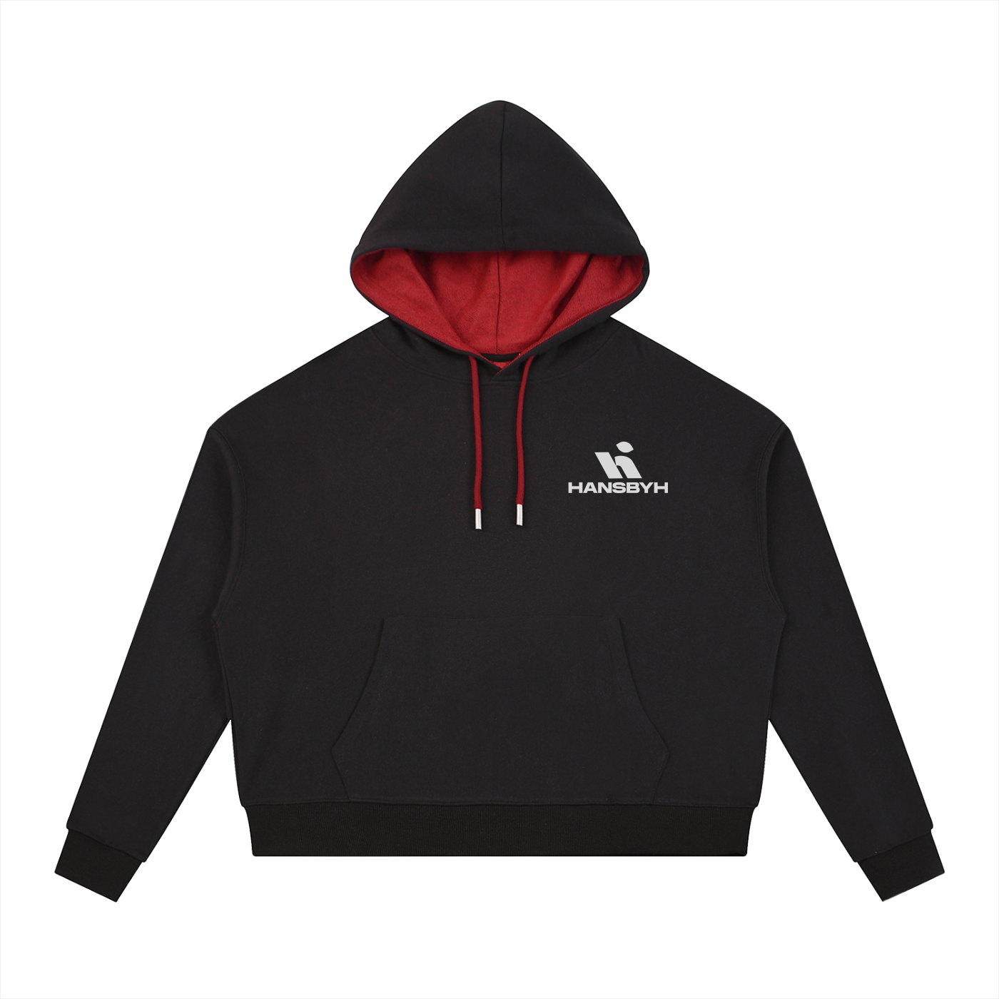 Contrast Drawstring Hoodie