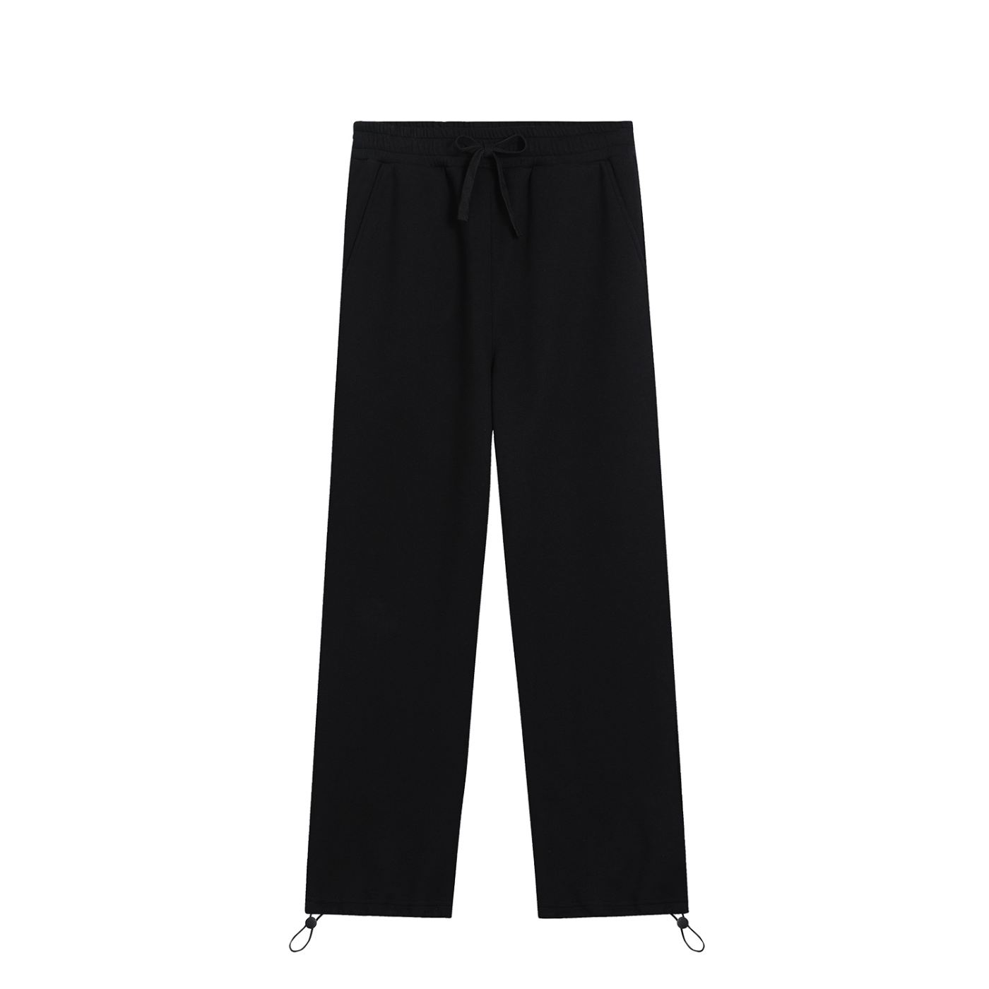 Essential Drawstring Straight-Leg Sweatpants