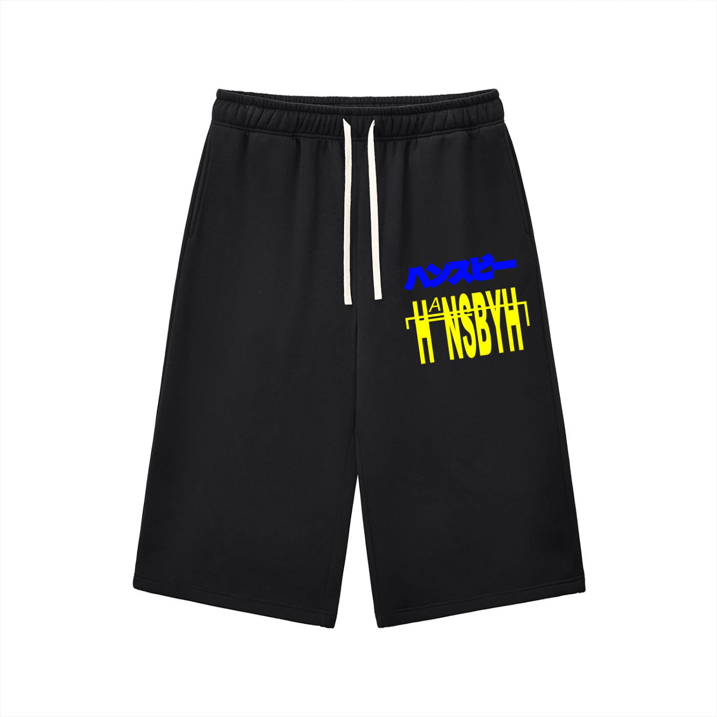 Relaxed Drawstring Three-quarter Sweatpants