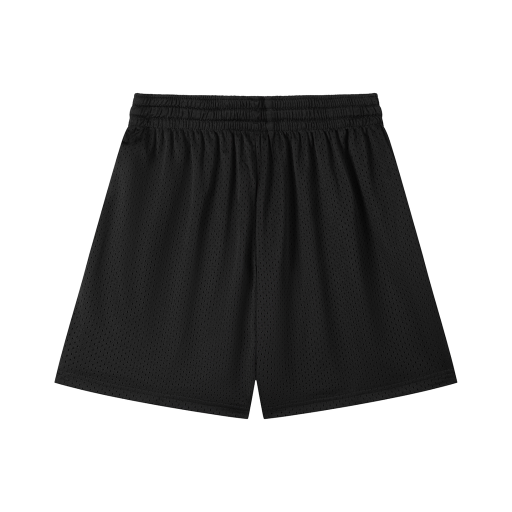"HANSBYH" Mesh Drawstring Shorts