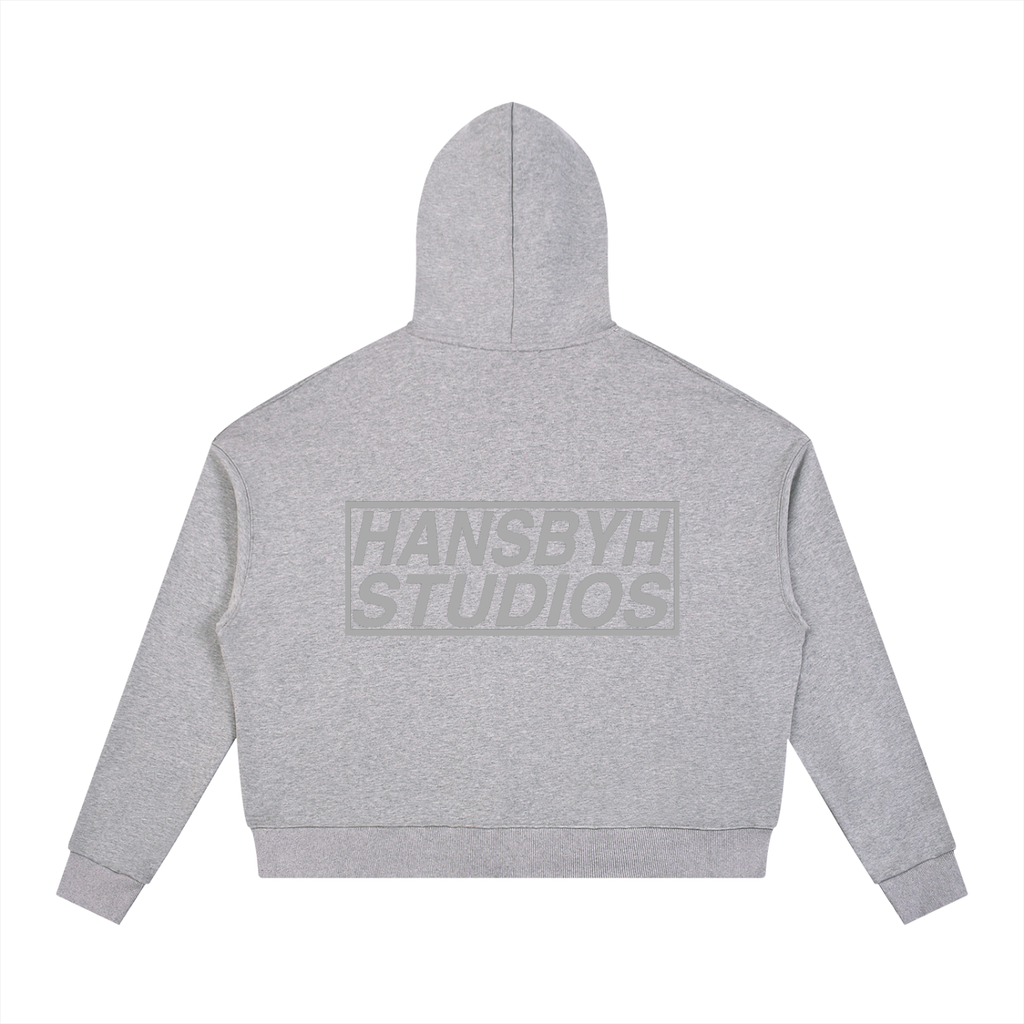 Contrast Drawstring Hoodie