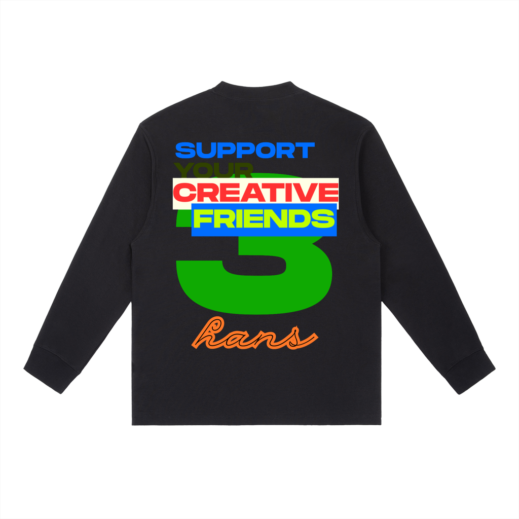 Essential Crewneck Long-Sleeve T-Shirt