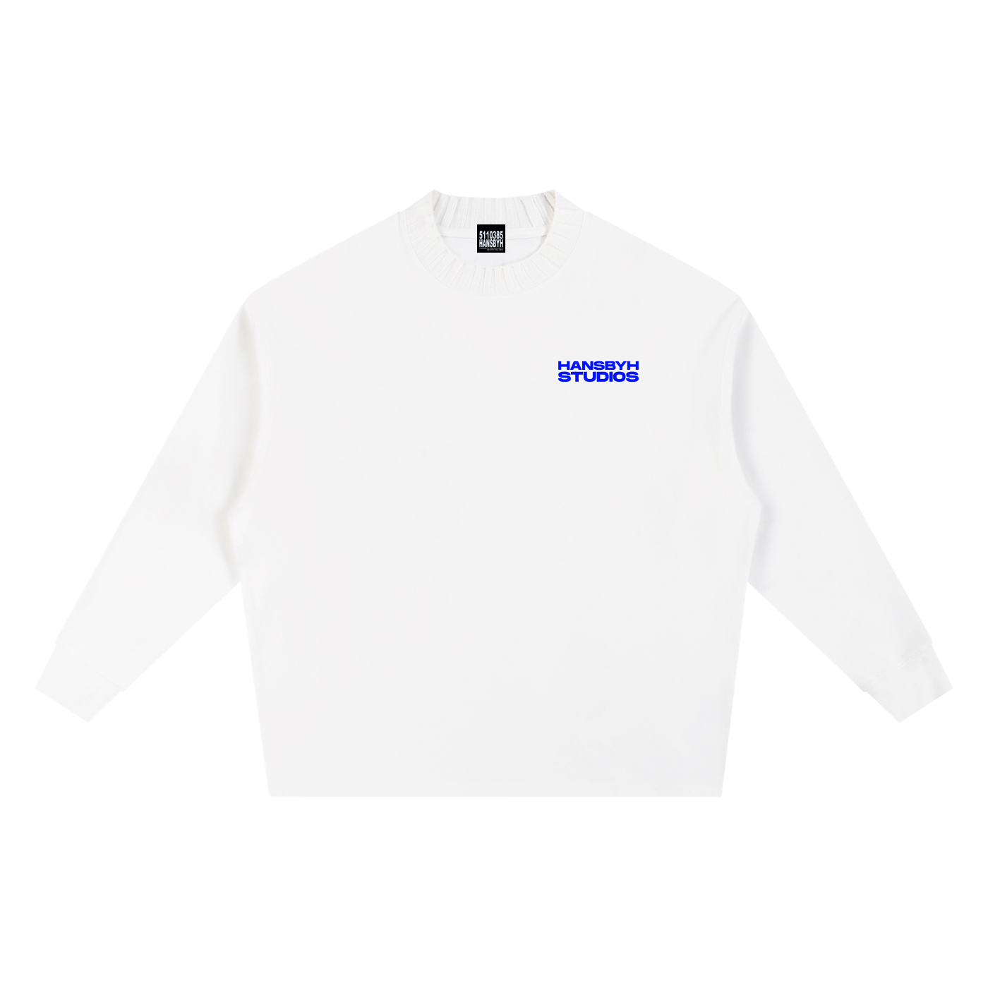 Knitted Round Neck Oversize Sweatshirt