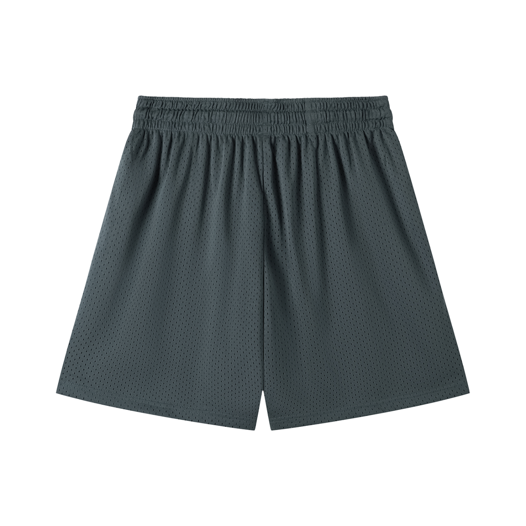 "HANSBYH" Mesh Drawstring Shorts