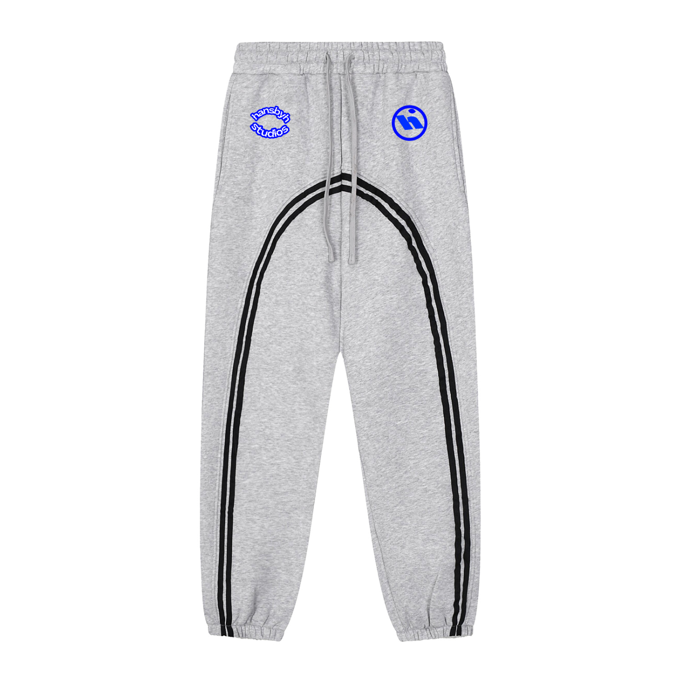 Sun Fade Contrast Tape Fleece Jogged Sweatpants