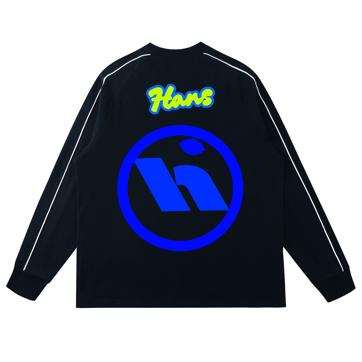 Contrast Panel Raglan Sweatshirt