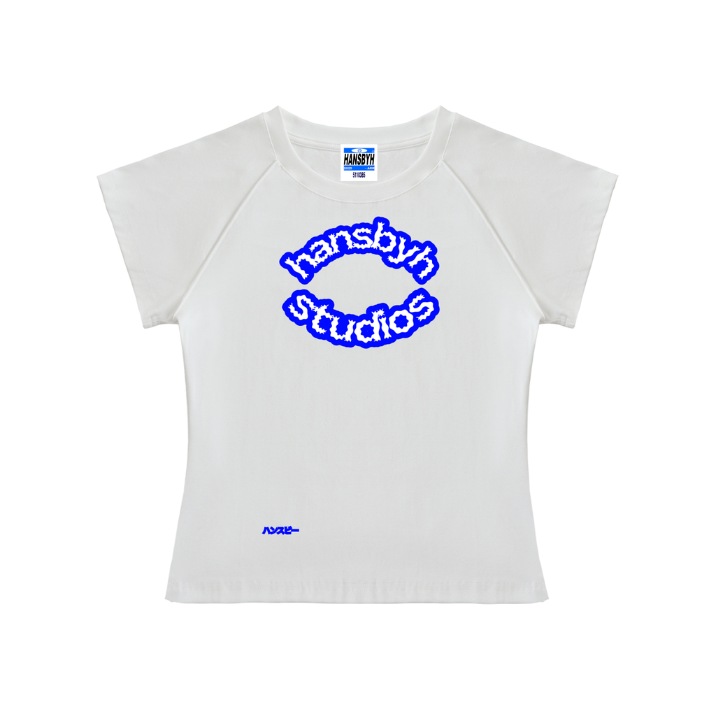 Solid Color Raglan Sleeve Crop Top