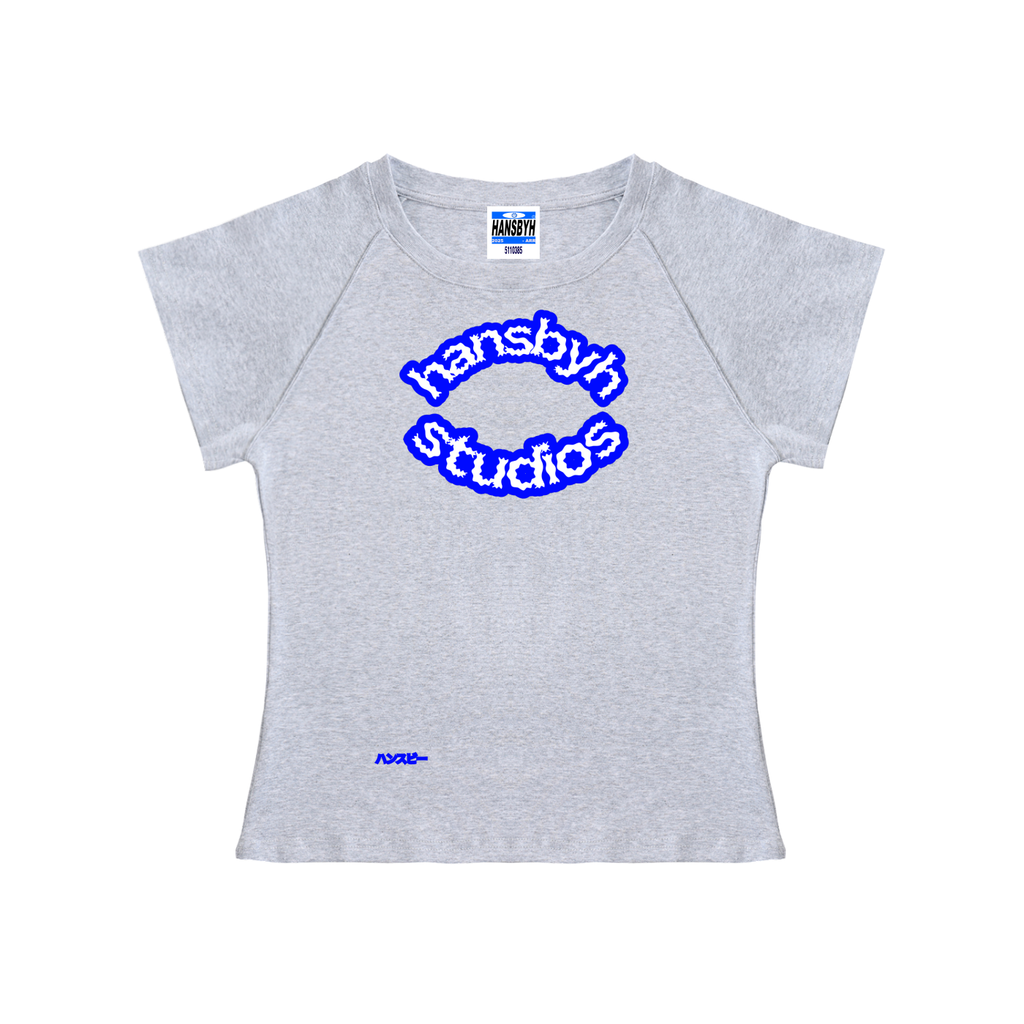 Solid Color Raglan Sleeve Crop Top