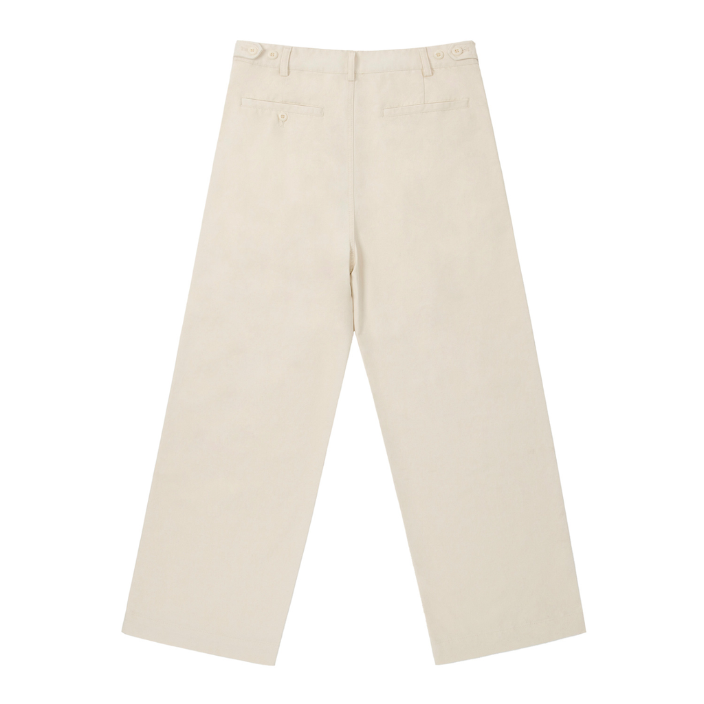 Essential Adjustable Waist Straight-Leg Pants