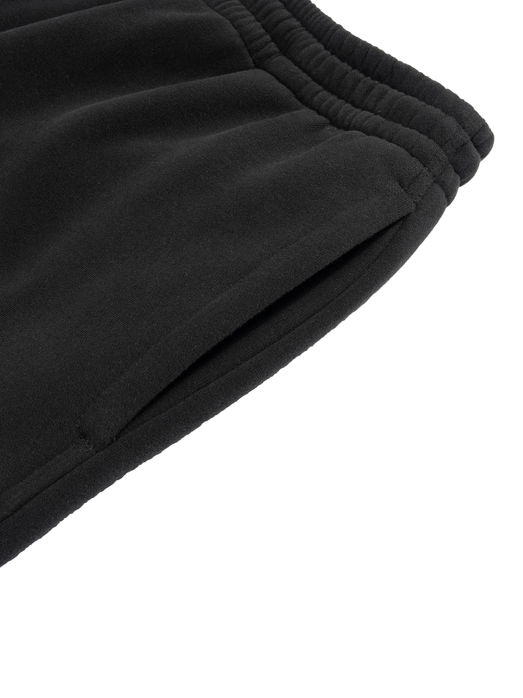 Fleece Drawstring Straight-Leg Sweatpants 2