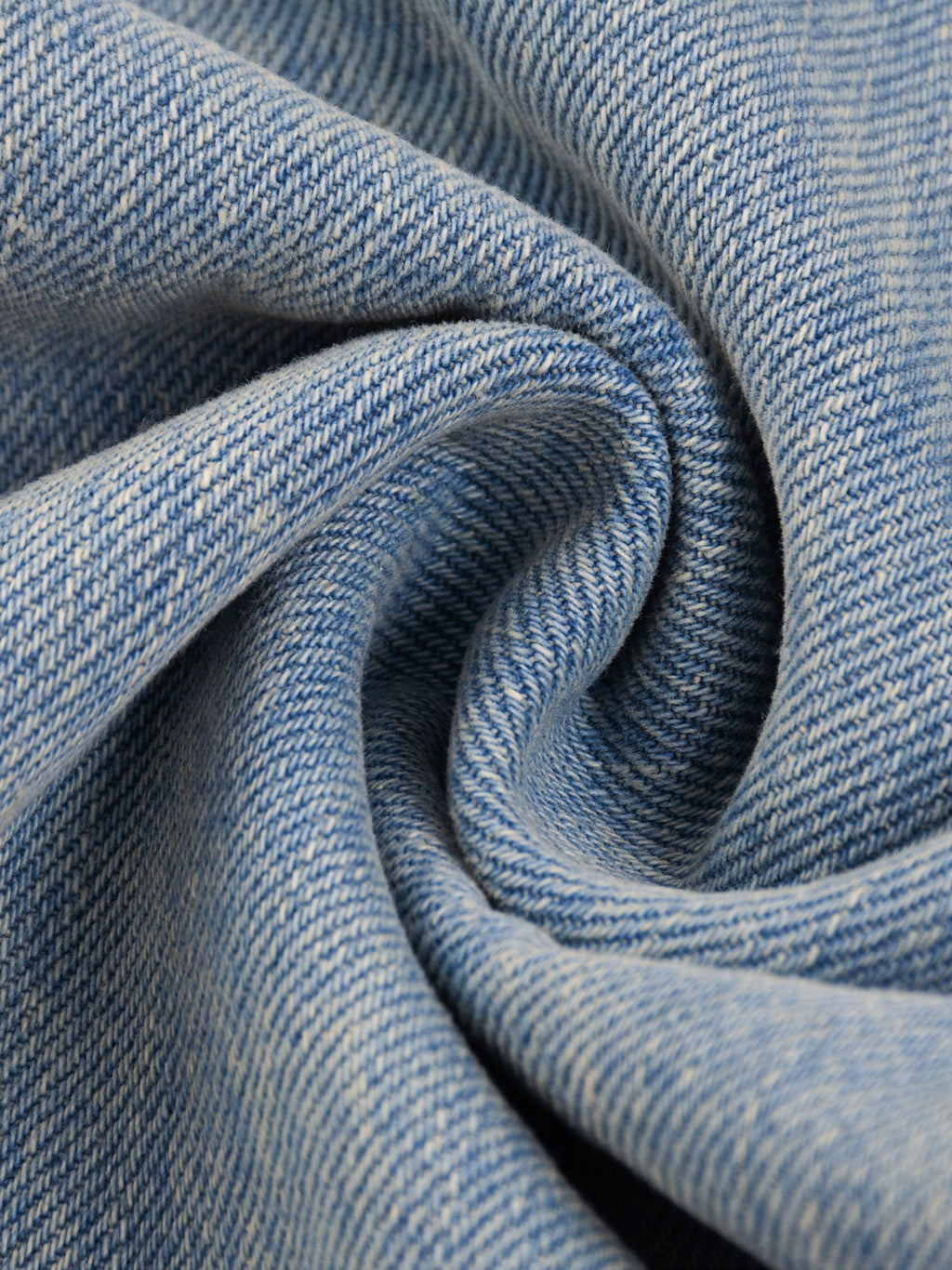 "HANSBYH" Sun Fade Raw Hem Denim Jeans