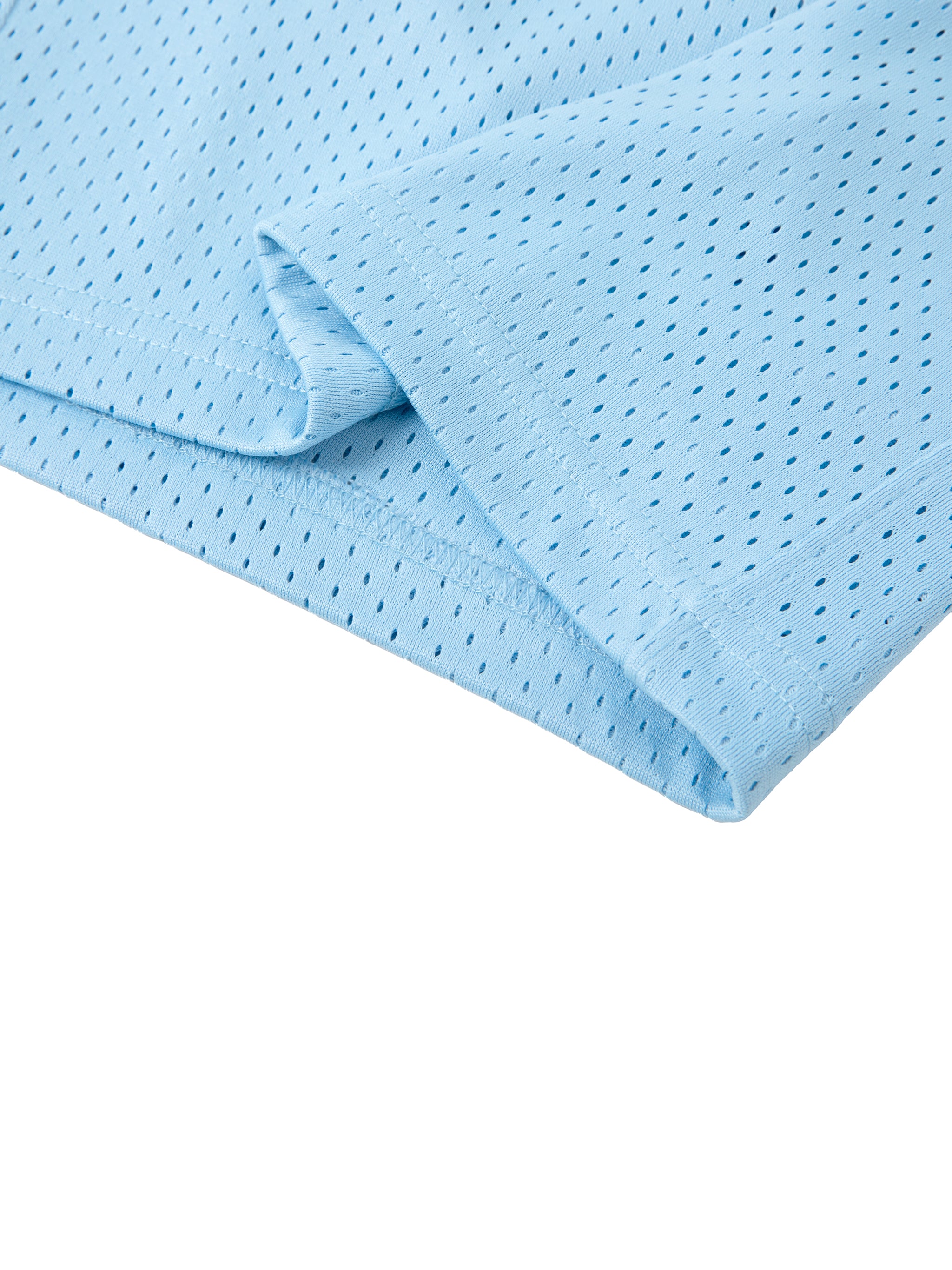 "HANSBYH" Mesh Drawstring Shorts