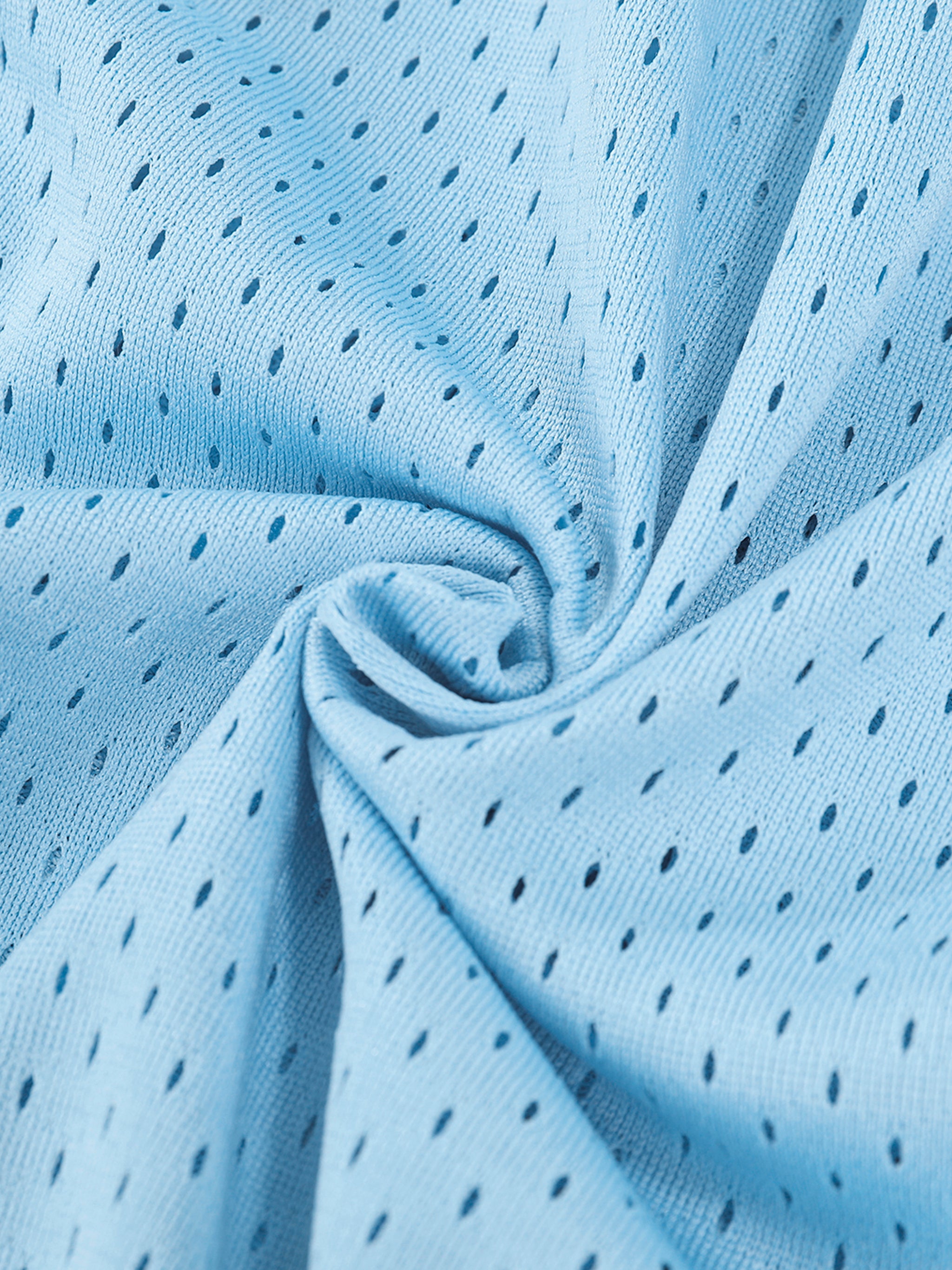 "HANSBYH" Mesh Drawstring Shorts